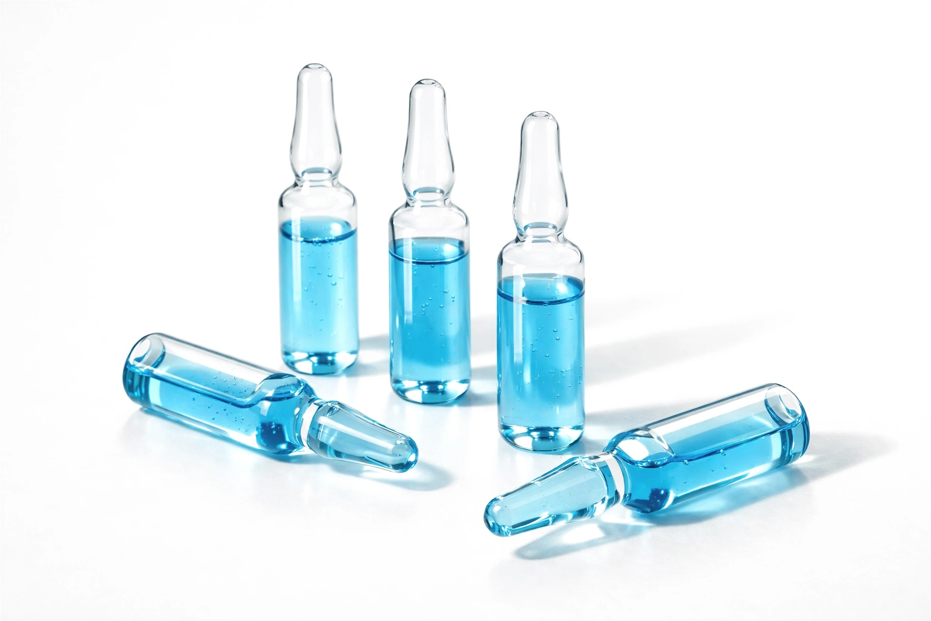 Blog 3 GHK-Cu peptide solution in vials for aesthetic skin therapy