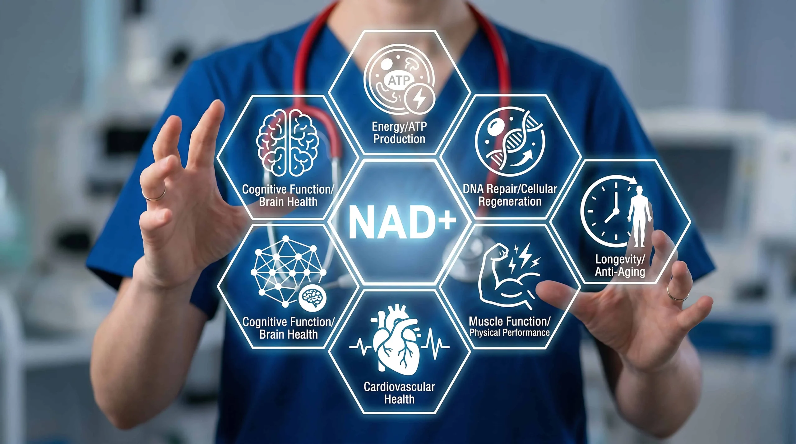 Blog 1 NAD⁺ Therapy Support Health Aging At The Cellular Level scaled